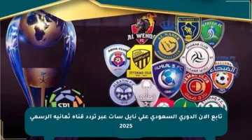 تابع الآن الدوري السعودي على نايل سات عبر تردد قناة ثمانية الرسمي 2025